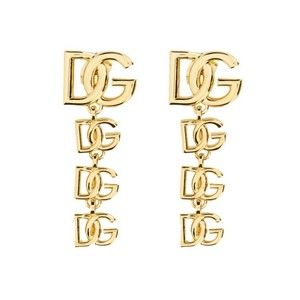 Dolce & Gabbana Dg Logo Long Earrings - NWT